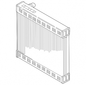 Radiator cooling water BMW 5 G60 24-26 530i, 540i
