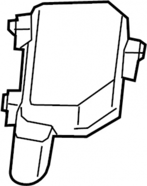 Infiniti Q50 14-18 3.5, 3.7 small fuse box cover under hood