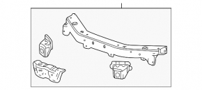 TV bar upper GMC Terrain 10-17