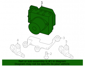 ABS ABS VW Tiguan 09-11