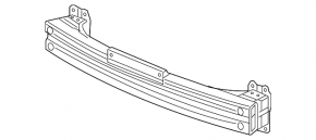 Rear Bumper Reinforcement for Acura Integra 23-25 Base, A-Spec, Type S