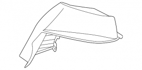Left outer light cover for Kia K5 21-24 for LED