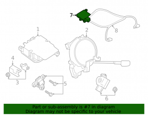 Nissan Rogue Sport 20-22 Occupant Sensor