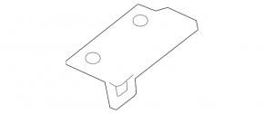 Left hood latch bracket for Porsche Cayenne 19-23