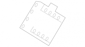 Computer door rear right Mercedes W167 GLE 350 450 20-23