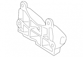Mercedes W213 E 17-23 2.0T, 3.0T RWD plastic rear engine mount bracket