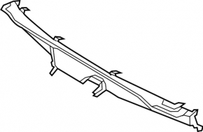 Plastic windshield wiper grille for Infiniti QX50 19-25