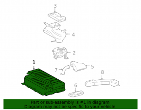 Toyota Camry V40 Hybrid Battery Assembly