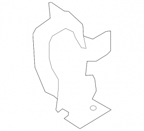 Lower right fender bracket for Land Rover Discovery Sport 17-25