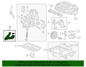 Oil pickup Honda Accord 13-17 3.5