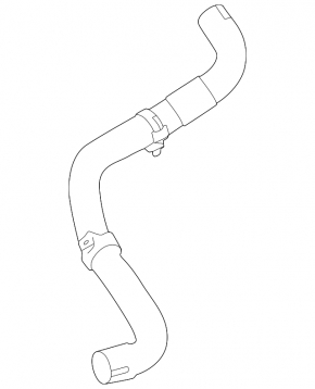 Cooling pipe left Toyota Camry v70 18-24 2.5