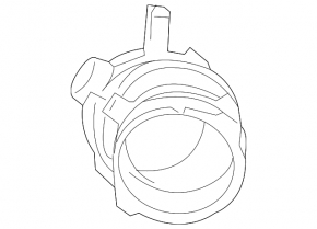 Air duct for intake Toyota Sienna 17-20 3.5