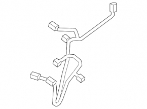 Wiring for the rear right door of a Honda CRV 17-22