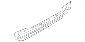 Rear bumper bracket center BMW 3 G20 23-25