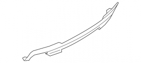 BMW X3 F25 11-17 M-Sport rear bumper lip