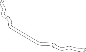 Front stabilizer Infiniti Q50 14- AWD