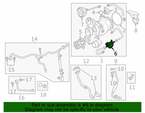 Chevrolet Malibu 16- 1.5T Turbocharger Control Solenoid Valve
