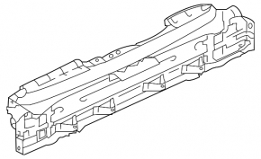Mitsubishi Outlander 2013 bare lower tailgate