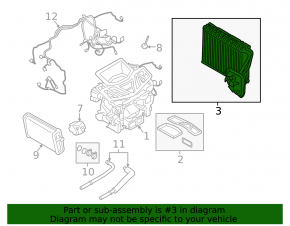 BMW 5 G30 21-23 Evaporator