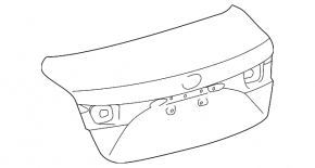 Toyota Avalon 13-18 trunk lid