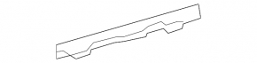 Front Trunk Floor Trim Toyota Camry v40 Hybrid