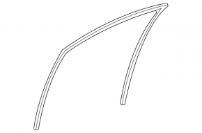 Glass seal front left Lexus UX200 UX250h 19-
