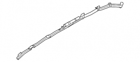 Airbag airbag side curtain right BMW 4 F32 14-20 Coupe