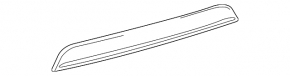Toyota Highlander 11-13 trunk door molding for camera