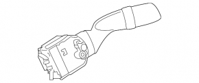Right steering column switch for Toyota Camry v70 18-24