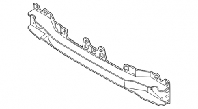 Rear bumper reinforcement Kia Niro 23- HEV, PHEV