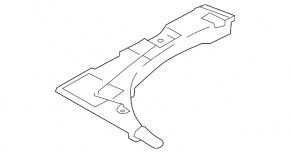 Trunk foam right Subaru XV Crosstrek 18-23