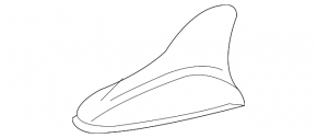 Antenna fin Hyundai Sonata 11-15