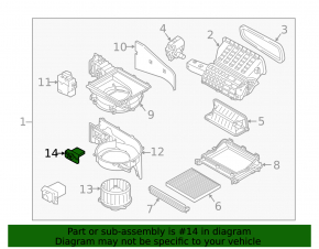 Kia Sorento 10-15 Resistor