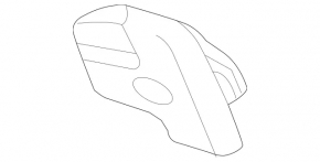 Steering paddle left Mercedes W213 E 17-21