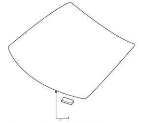 Mercedes X247 GLB 20-26 windshield for single camera