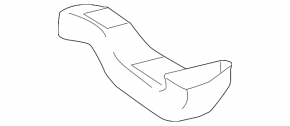 Battery air duct Lexus GS450h 07-08 No. 2
