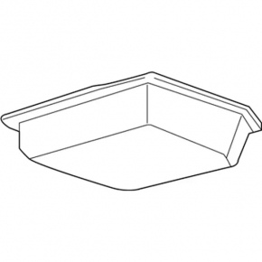 Ford Bronco 21-25 automatic transmission oil pan