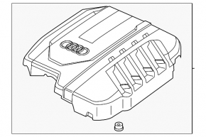 Audi Q5 80A 21-24 2.0T Engine Cover