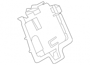 Bracket fuse box BMW 4 F32/33/36 14-16