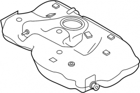 Infiniti QX30 17- Fuel Tank