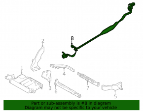 Nissan Pathfinder 13-14 hybrid power cable