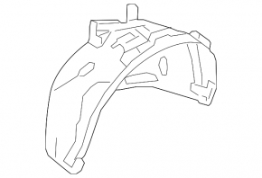 Front left mudguard Volvo XC90 16-22