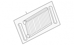 Audi A6 C7 12-18 heater radiator