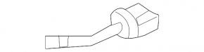Air temperature sensor in the heater Audi A6 C7 12-18