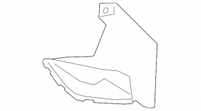 BMW X2 F39 18-23 B46 Auxiliary Radiator Air Duct