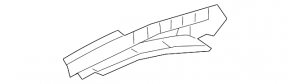 Inner panel of the left fender apron of Lexus UX200 UX250h 19-25