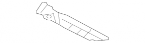 Subaru Ascent 19-22 right fender front bumper mount