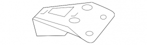 Rear Right Fender Bracket VW Beetle 12-19