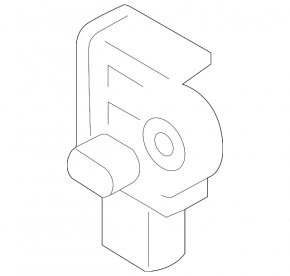 Rear left airbag sensor for Audi A3 8V 15-20
