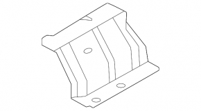 Lower battery tray bracket for Nissan Ariya 23-25